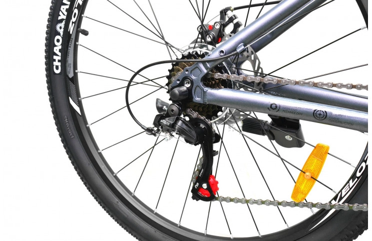 Велосипед Veloz Sports 6.1 AL 2024 26” 15" сірий мат