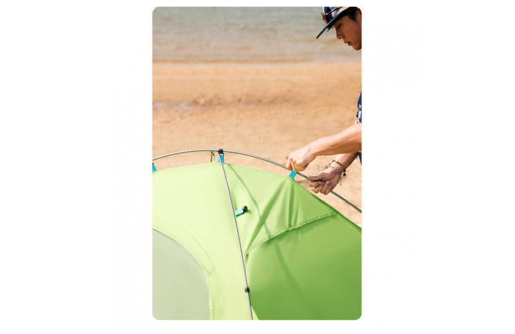 Палатка двухместная Naturehike CNK2450WS030, зеленая