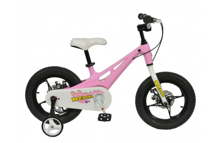Дитячий велосипед RoyalBaby MG Dino 14" рожевий