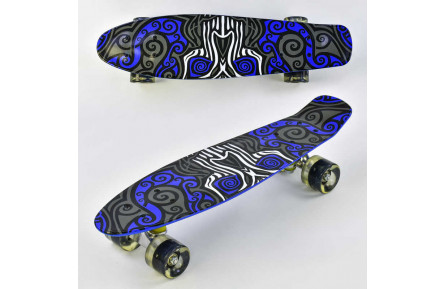 Скейт F 6510 Best Board, дошка = 55см, колеса PU, світло, d = 6см