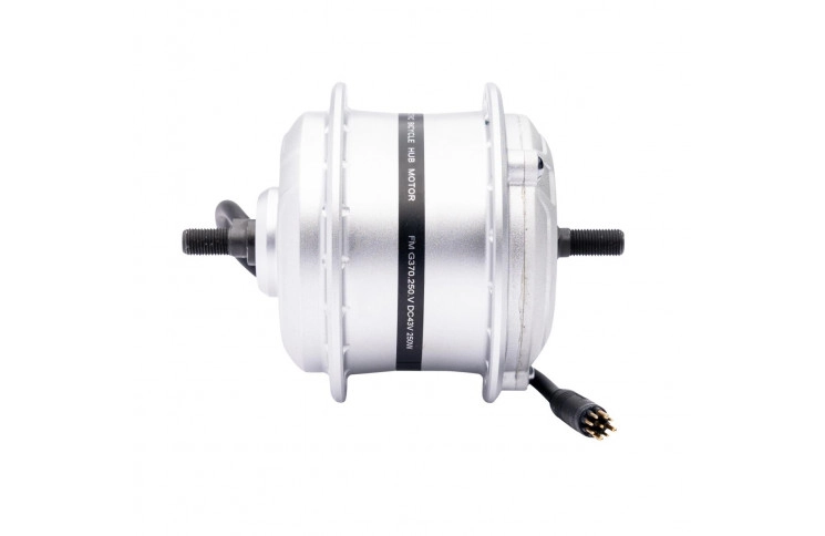 Передній мотор-колесо Bafang 250W FM G370.250.V 43V Victoria E-Classic сріблястий