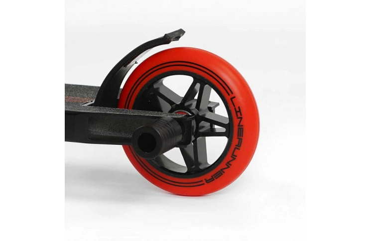 Самокат трюковий LR-71405 Best Scooter "LineRunner" (1) HIC-система, ПЕГИ, алюмінієвий диск і дека, колеса PU, d = 110мм, ширина керма - 52 см, в коробці