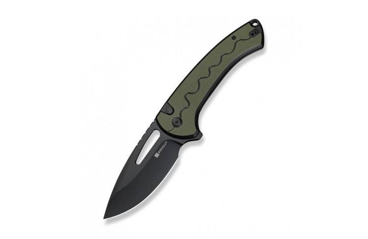 Ніж складаний Sencut Squiggy Black/Green S24082A-2