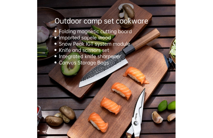 Набор ножей приборов для кемпинга NexTool Camp Chef