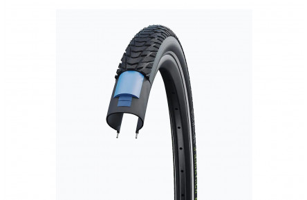 Покрышка 28x1.50 700x38C (40-622) Schwalbe MARATHON E-PLUS Smart DualGuard, TwinSkin B/B+RT HS498 ADDIX E 67EPI 32B