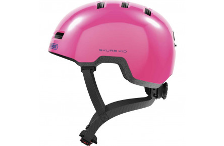 Велошолом детский ABUS SKURB KID shiny pink M