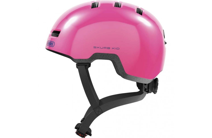 Велошолом детский ABUS SKURB KID shiny pink M