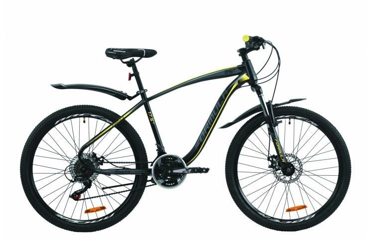 Новый Горный велосипед 26" Formula Kozak AM DD 2020 (черно-синий)